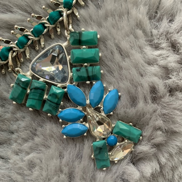 Turquoise Statement Necklace - Picture 4 of 5